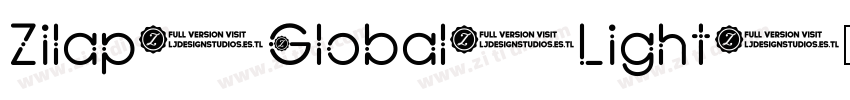Zilap Global Light字体转换